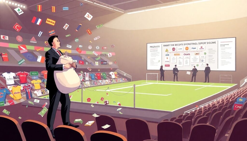 Бренды и спонсоры клубов: влияние на мотивацию команды - иллюстрация