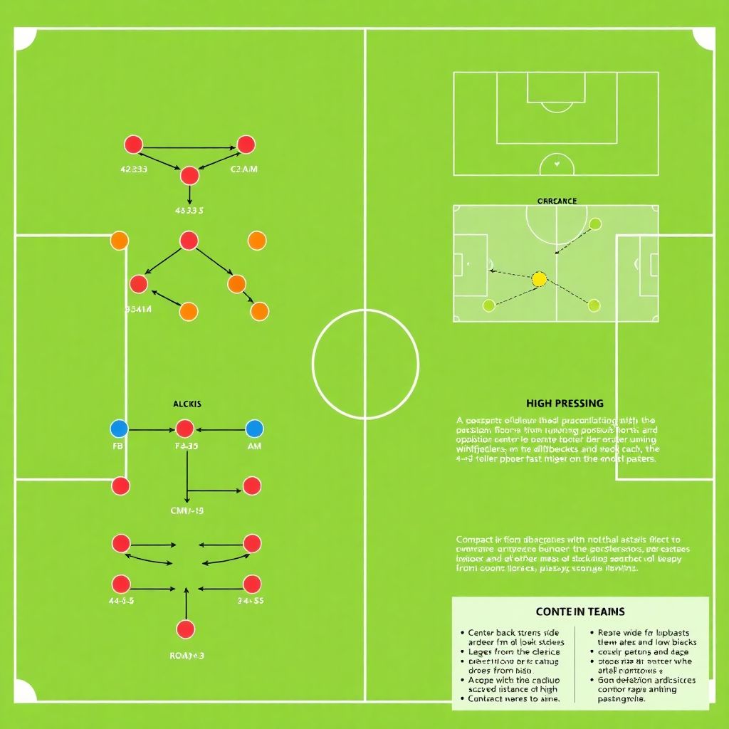 Разбор тактик и схем ведущих команд сезона в современном футболе