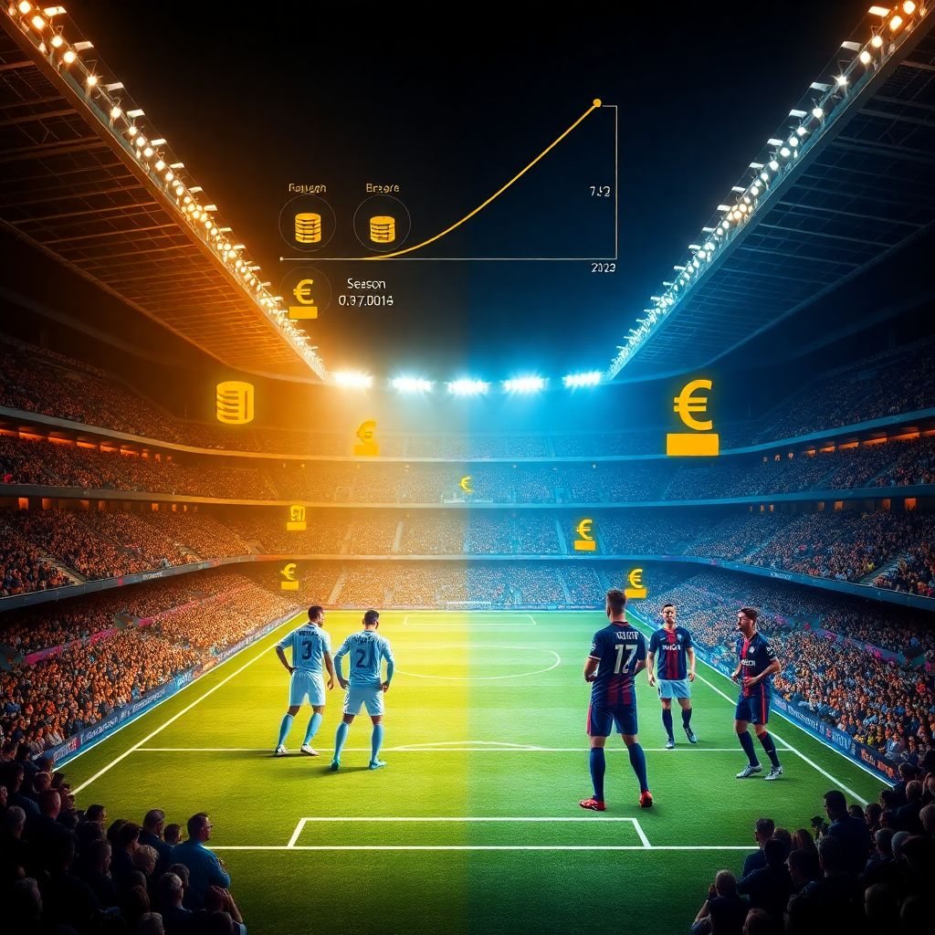 Бюджеты клубов и их влияние на результаты сезона в футболе