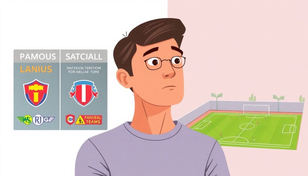 Сравнение клубной академии и национального отбора - иллюстрация