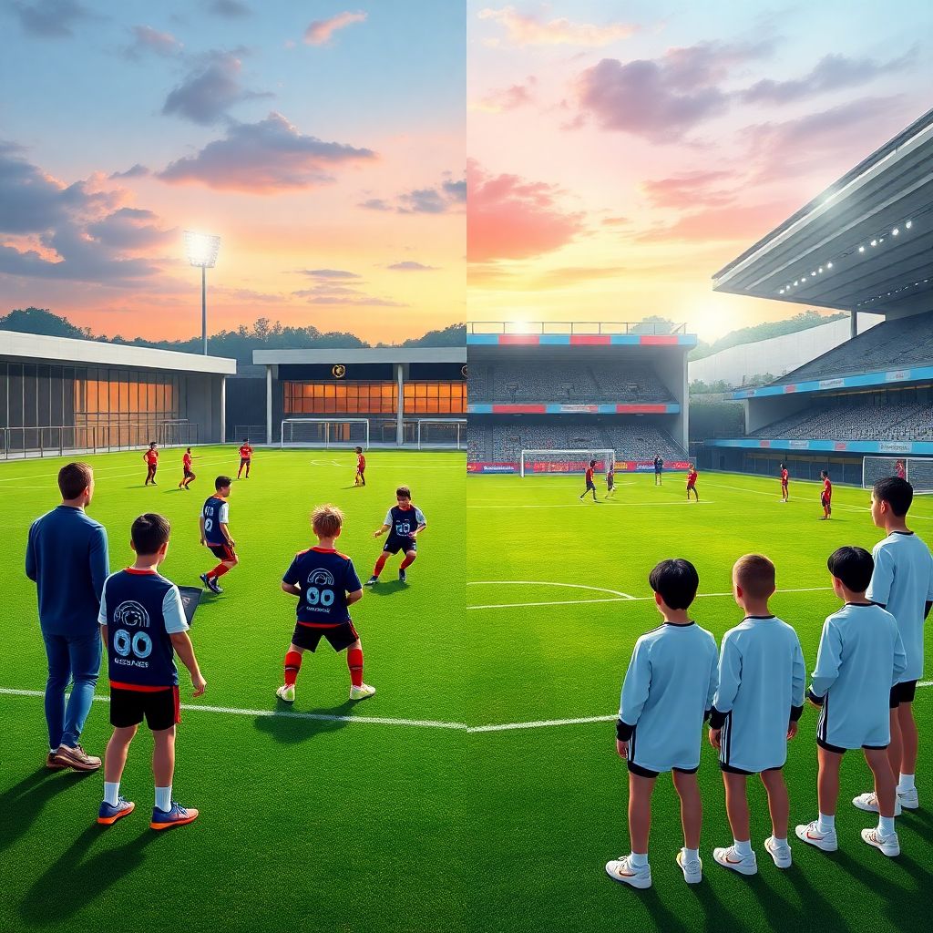 Сравнение клубной академии и национального отбора: что лучше для футболиста