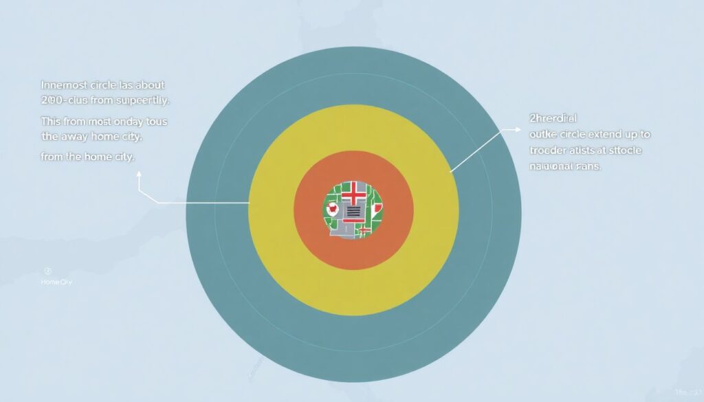 География фанатов элитного дивизиона: поддержка на выезде - иллюстрация