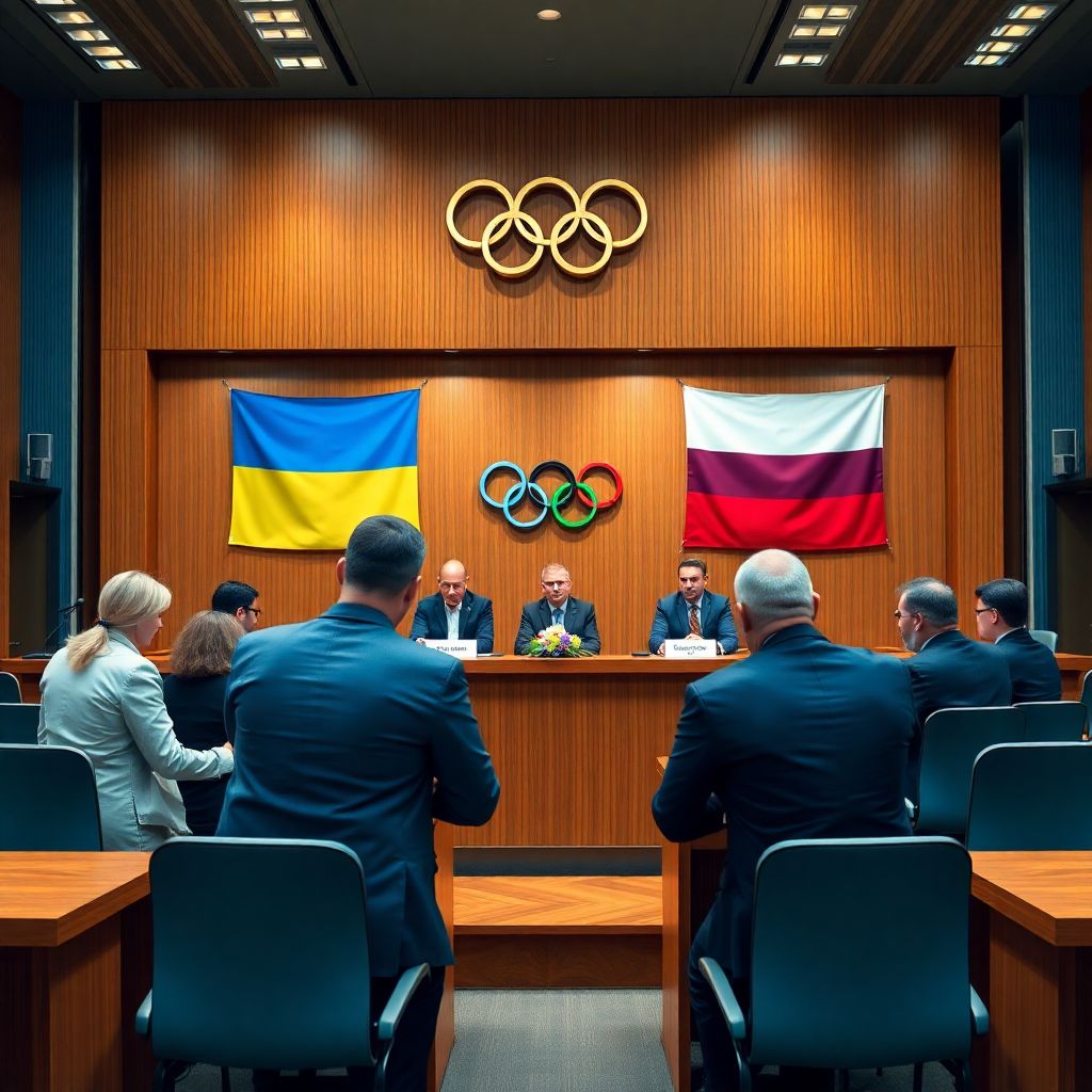 Украина оспаривает в Cas возвращение России в олимпийский спорт МОК